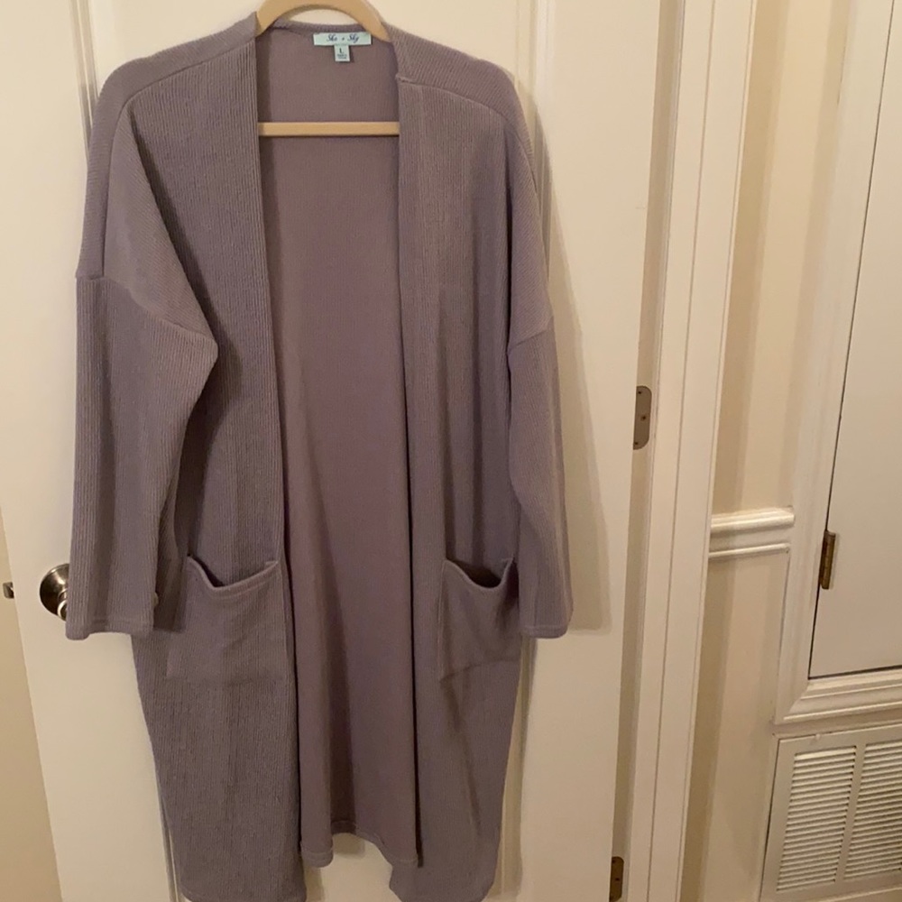 Sweater duster
